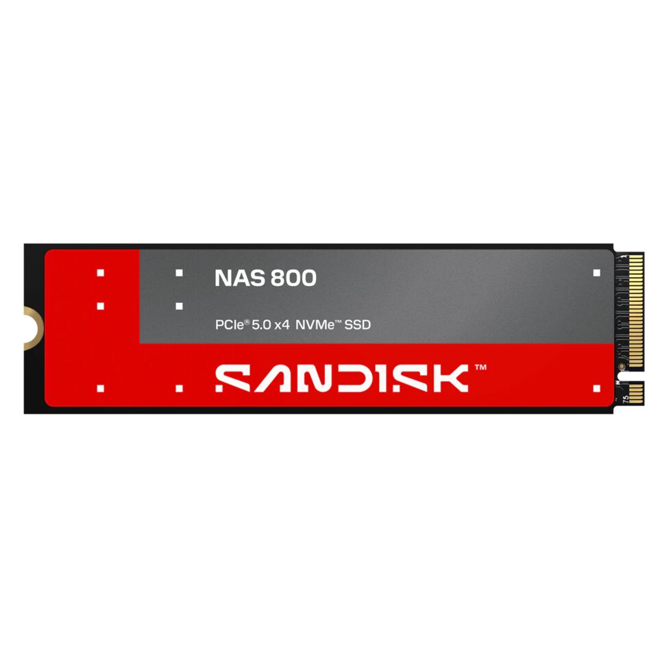 SanDisk NAS SSDs: tốc độ cực nhanh và độ bền cao cho NAS hiện đại