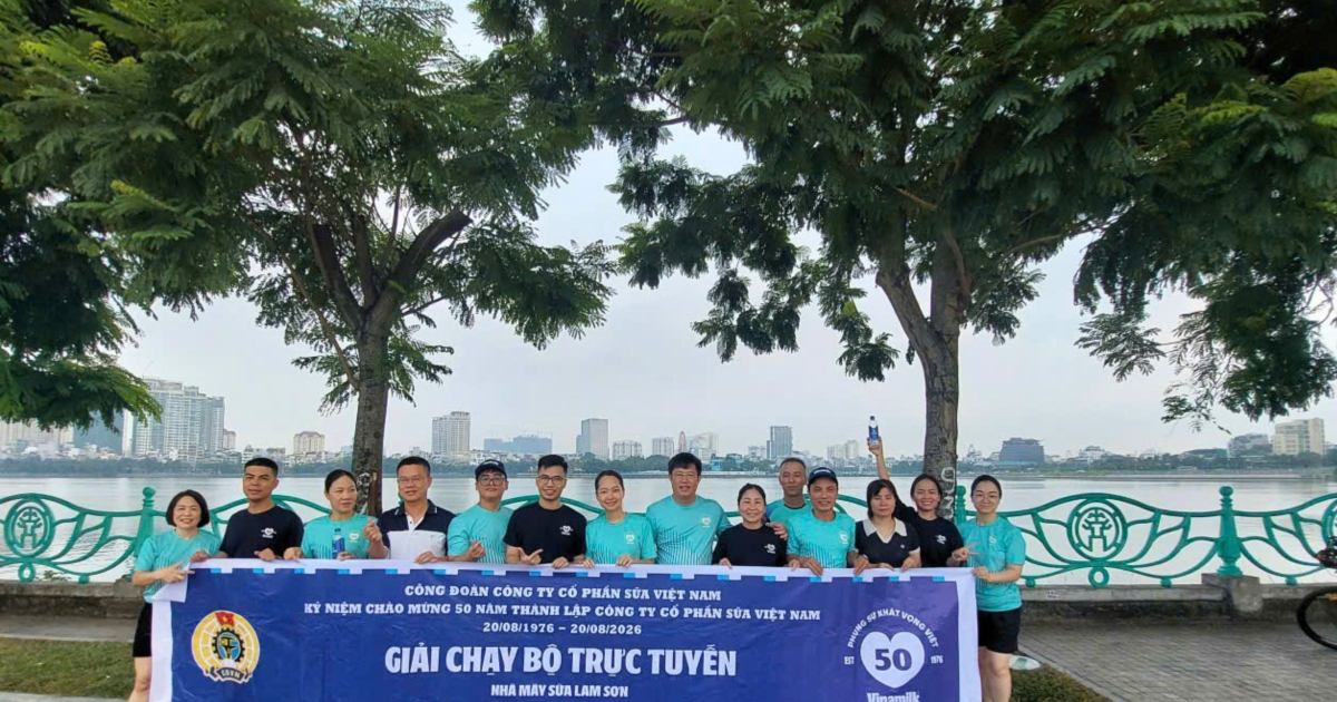 Hơn 1.500 người Vinamilk hoàn thành 90.000km trong giải chạy nội bộ