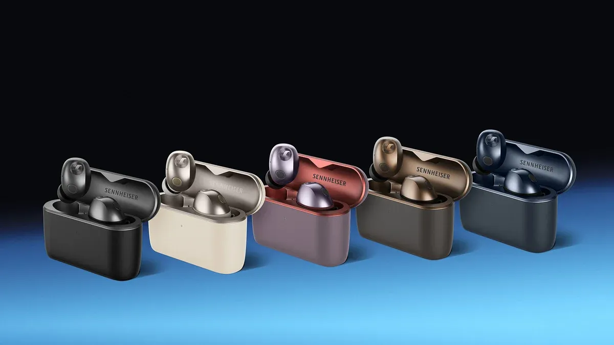 Sennheiser Momentum True Wireless 5: flagship bền vững với pin tự thay và Dolby Atmos