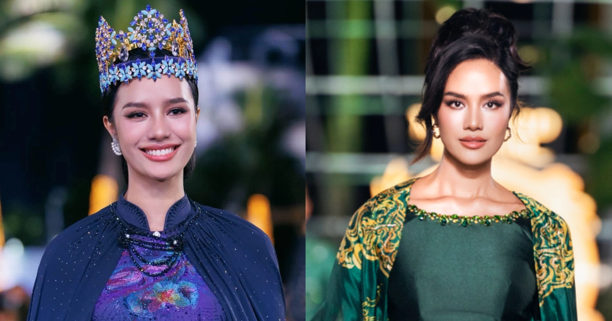 Áo dài của Hoa hậu Thế giới Opal Suchata: đẹp, dìm dáng và cuộc chiến thẩm mỹ trên mạng xã hội