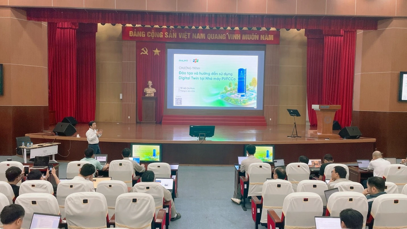 Nhà máy Đạm Phú Mỹ triển khai Digital Twin: bản sao số mở đường cho sản xuất hóa chất thông minh