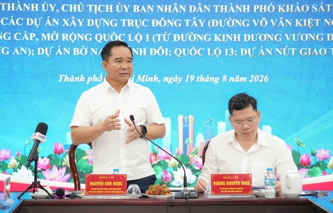 Giải phóng mặt bằng mở rộng đường TP.HCM: Giá bồi thường cao và những thách thức phía trước