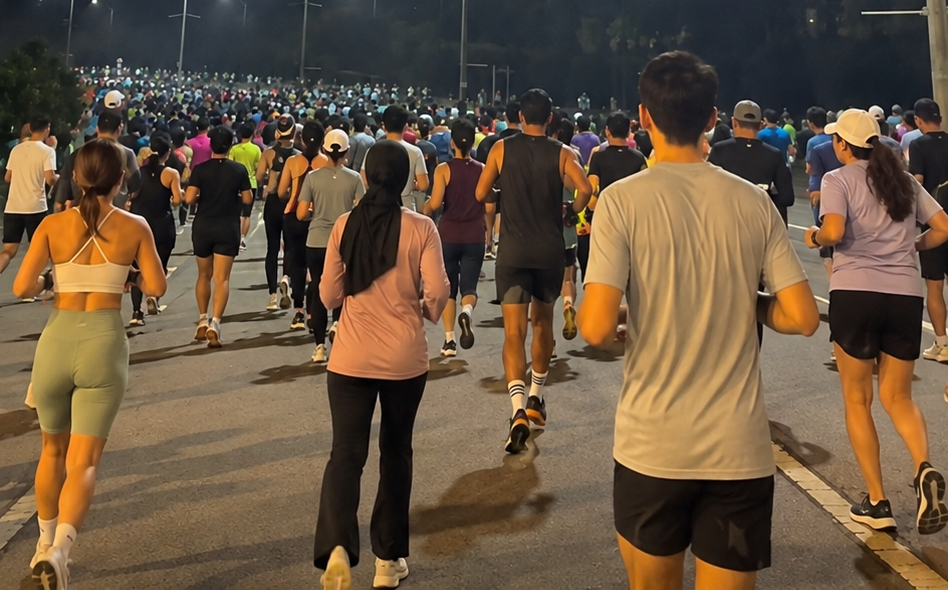 25,000 Pelari Mengubah Wajah Kuala Lumpur Dengan Larian Jalan Raya
