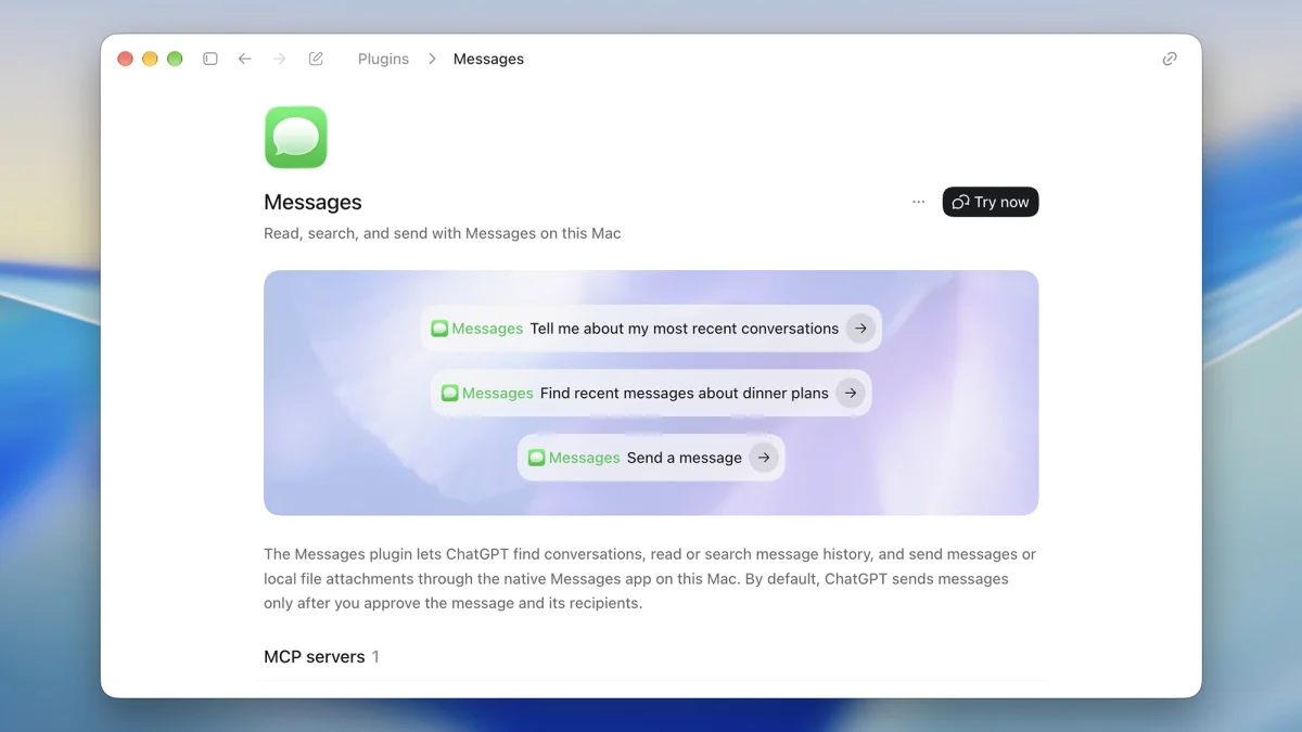 ChatGPT trong Apple Messages: Hướng dẫn sử dụng kèm lưu ý bảo mật