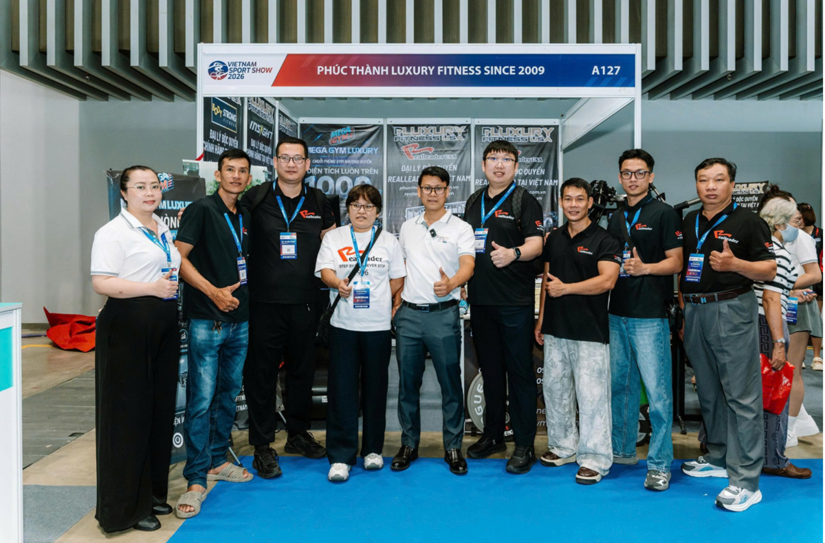 Giải pháp phòng gym cao cấp với thiết bị Realleader USA