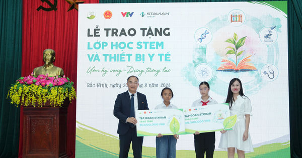 Lớp học STEM và thiết bị y tế: cú hích cho giáo dục toàn diện vùng nông thôn