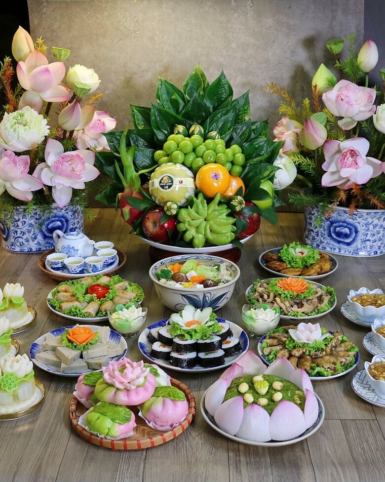 Mâm cỗ cúng Rằm tháng 7 hoàn hảo từ A đến Z