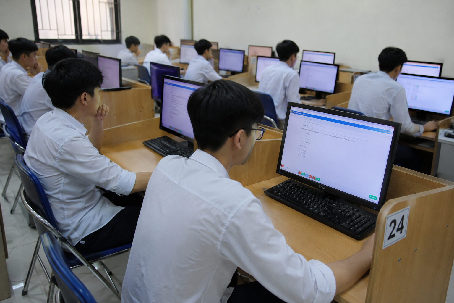 Kiểm tra trên máy tính: cơ hội số hóa đi kèm bài toán kỹ thuật