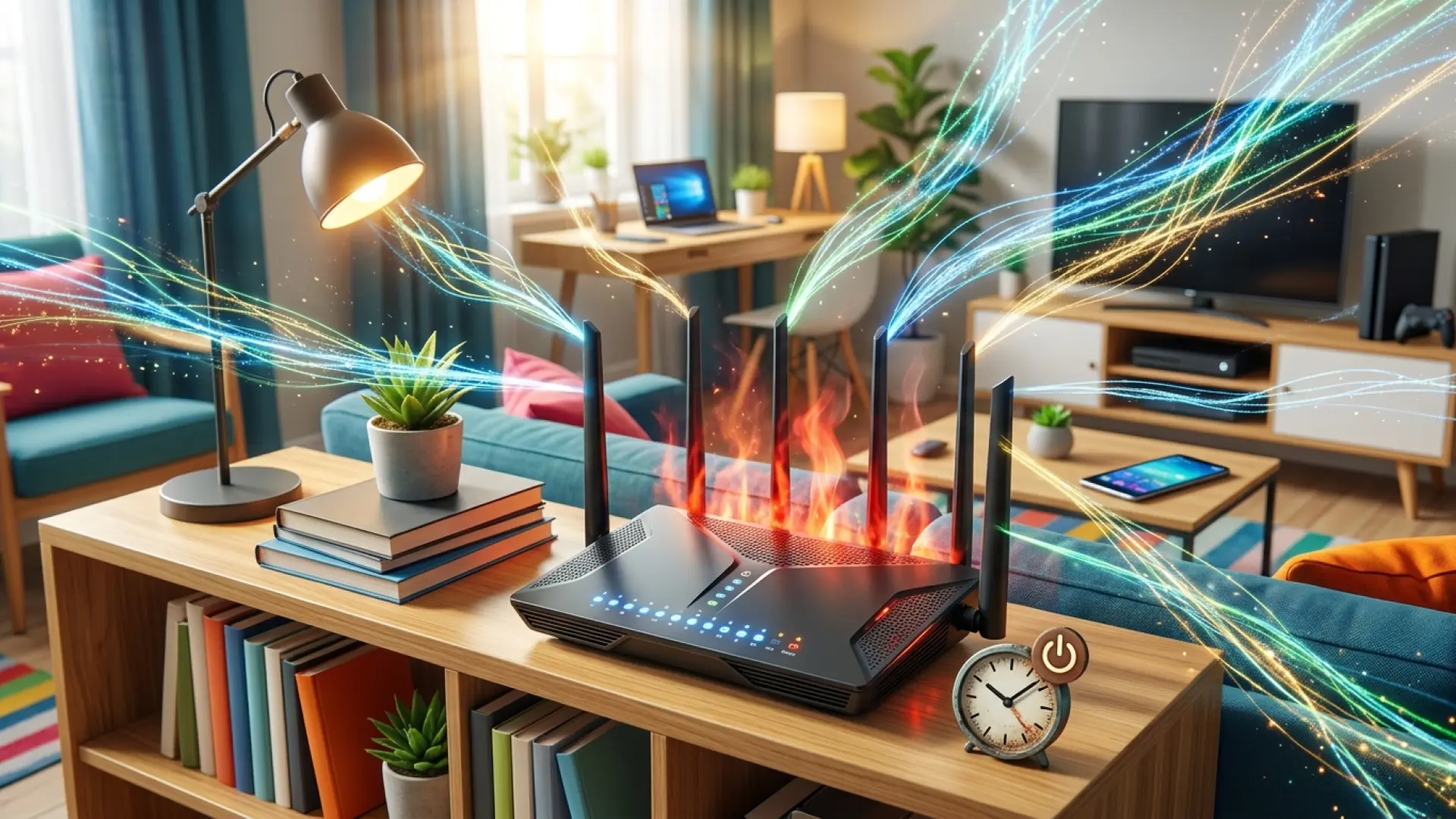 Tại sao nên khởi động lại router định kỳ để WiFi ổn định