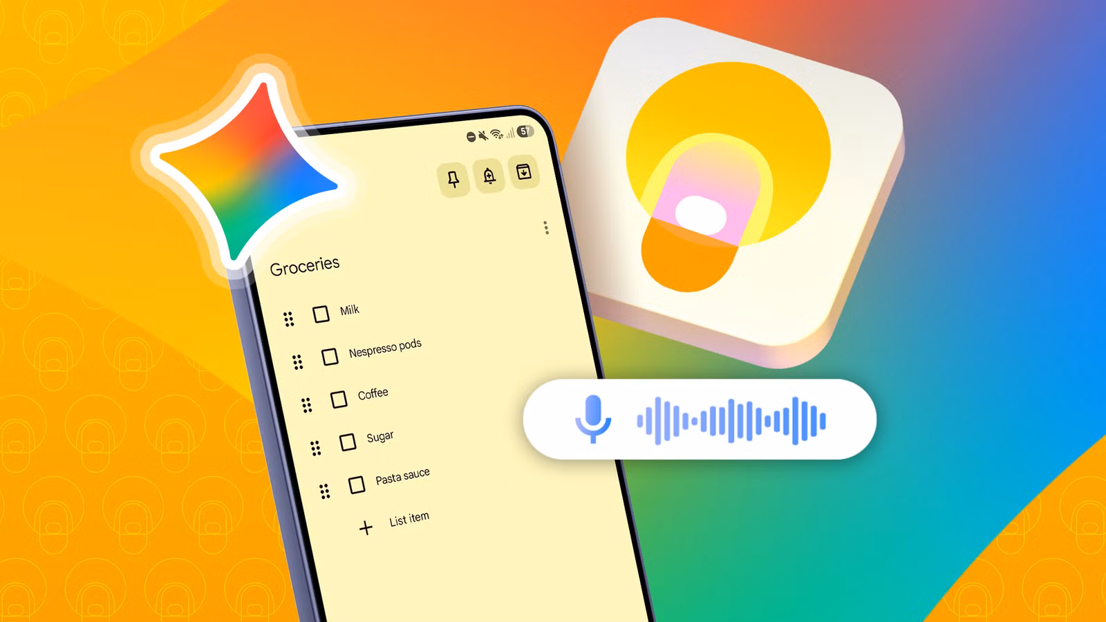 Biến Google Keep thành trợ lý ghi chú thông minh với Gemini