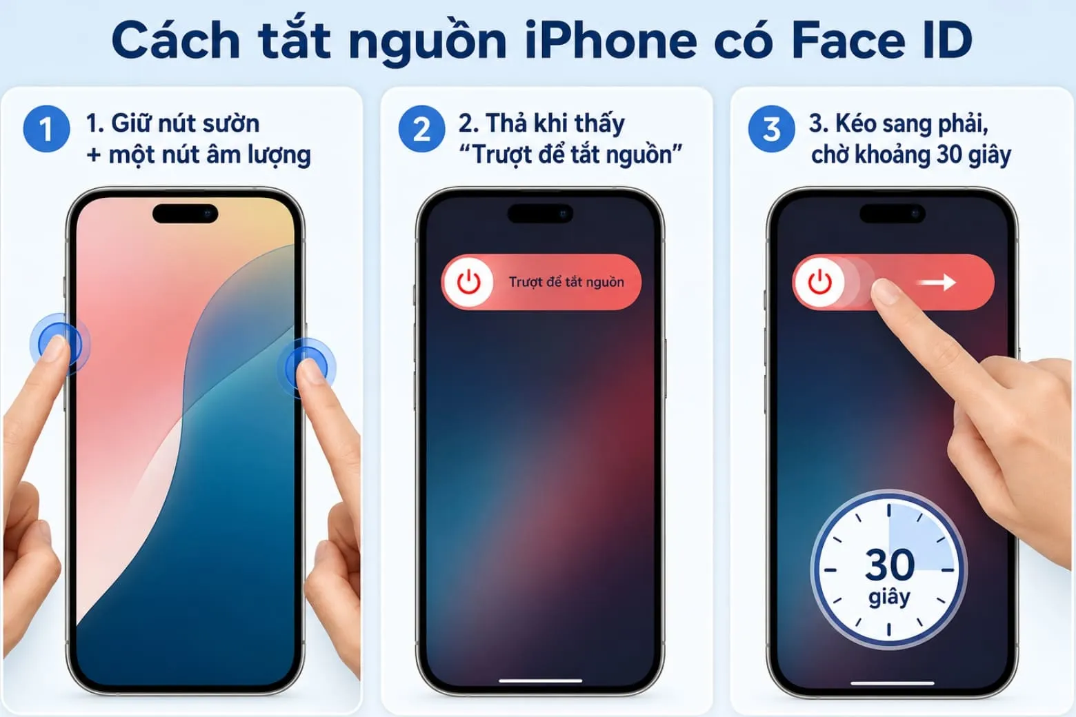 Bảo vệ iPhone: Cài Face ID, Touch ID và mật mã