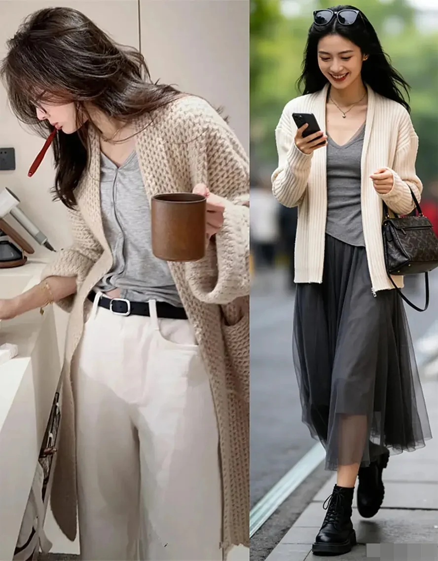 Áo khoác mỏng và sơ mi linen: công thức phối layer từ hè sang thu