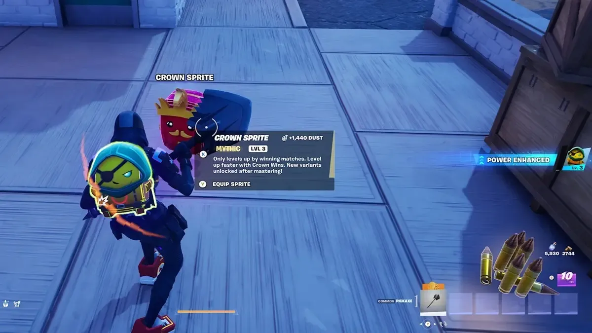 Cách nhận và nâng cấp Crown Sprite trong Fortnite Chapter 7 Season 4