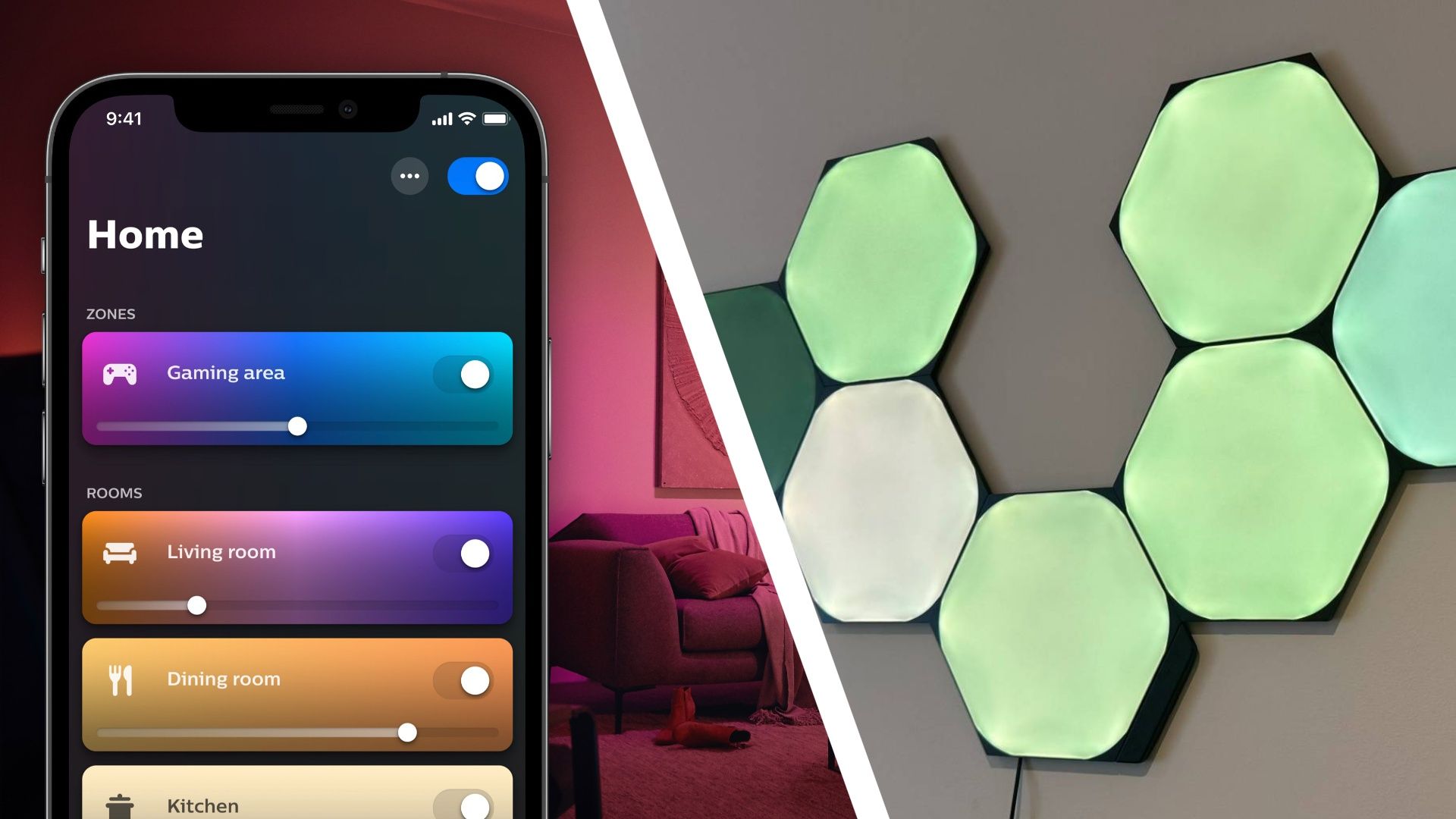 Philips Hue sắp điều khiển được Nanoleaf: bước ngoặt tương thích chéo