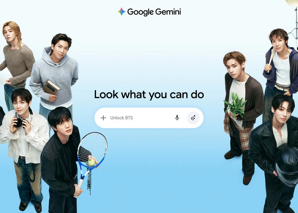 Google Gemini Hợp Tác BTS: 4 Tính Năng Tương Tác Mới Cho Fan