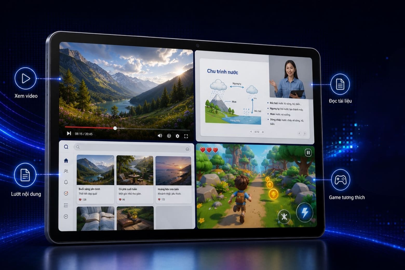 Đánh giá màn hình Samsung Tab A11 Plus: 90Hz có đáng tiền cho học tập?