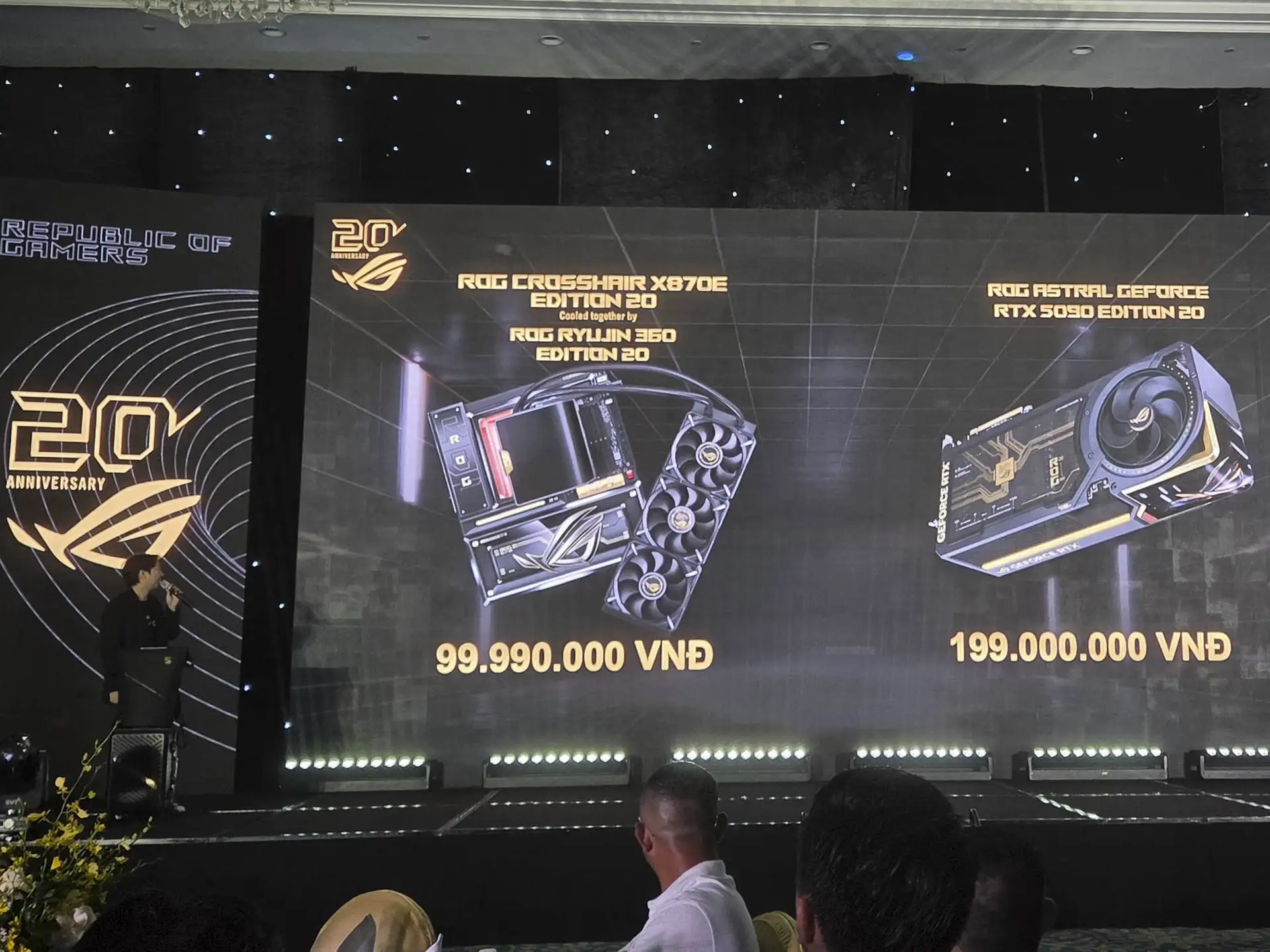 ASUS ROG Edition 20: Bộ phụ kiện gaming kỷ niệm cho game thủ esports