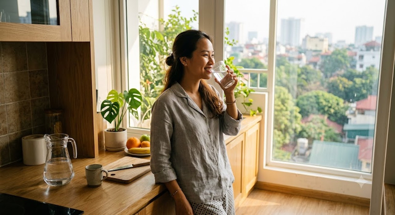 Nước ấm, chanh muối hay chanh mật ong: chọn gì cho buổi sáng?
