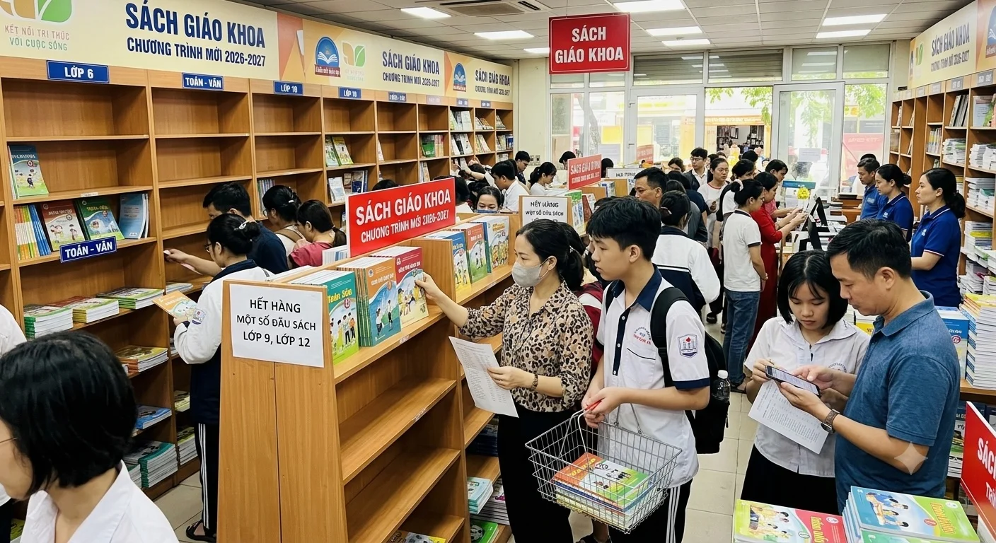 Sách giáo khoa khan hiếm: Phụ huynh nên làm gì ngay bây giờ?