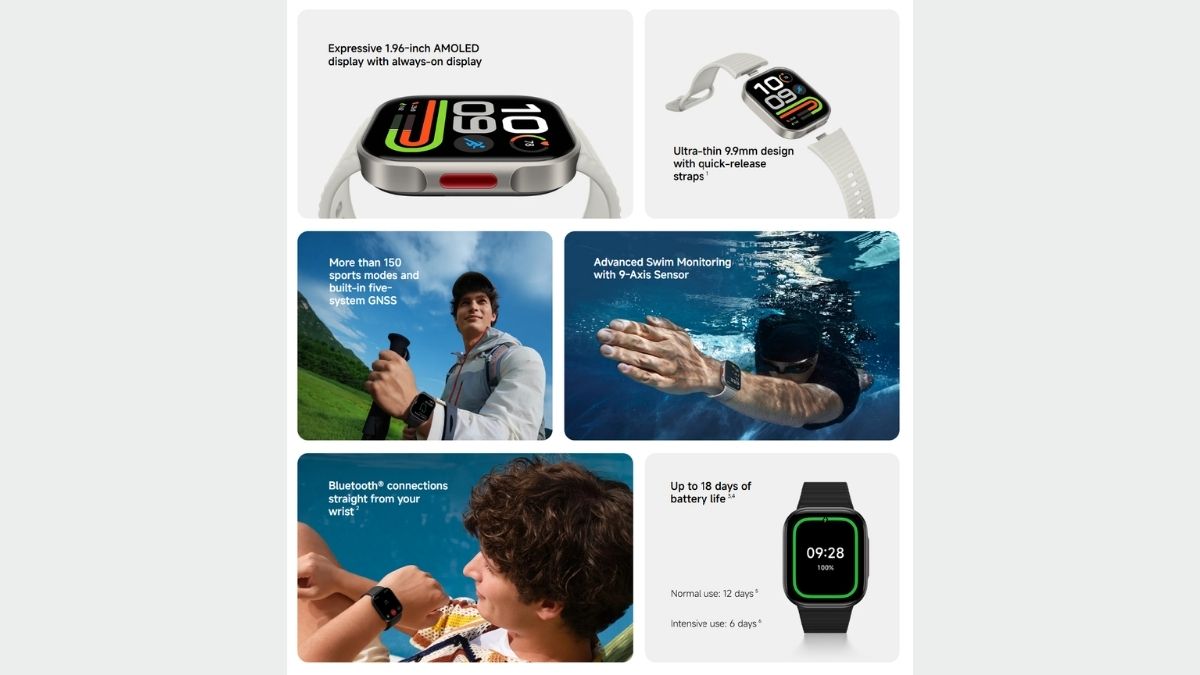 Redmi Watch 6 Lite vs Watch 6 Active: chọn smartwatch AMOLED giá rẻ nào?