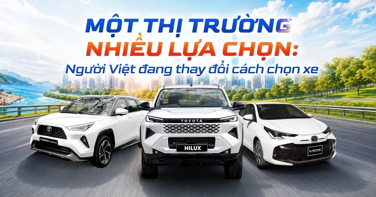 Người mua xe Việt Nam đang đổi tiêu chí: ưu tiên hybrid và điện