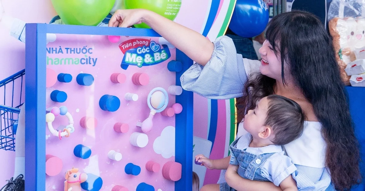 Pharmacity mở “Góc Mẹ & Bé”: bước chuyển sang chăm sóc sức khỏe gia đình toàn diện