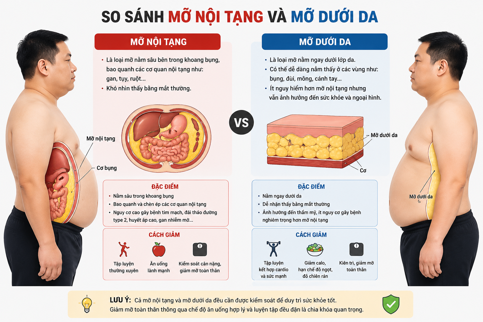 Mỡ nội tạng: kẻ giấu mặt đứng sau bệnh tim mạch