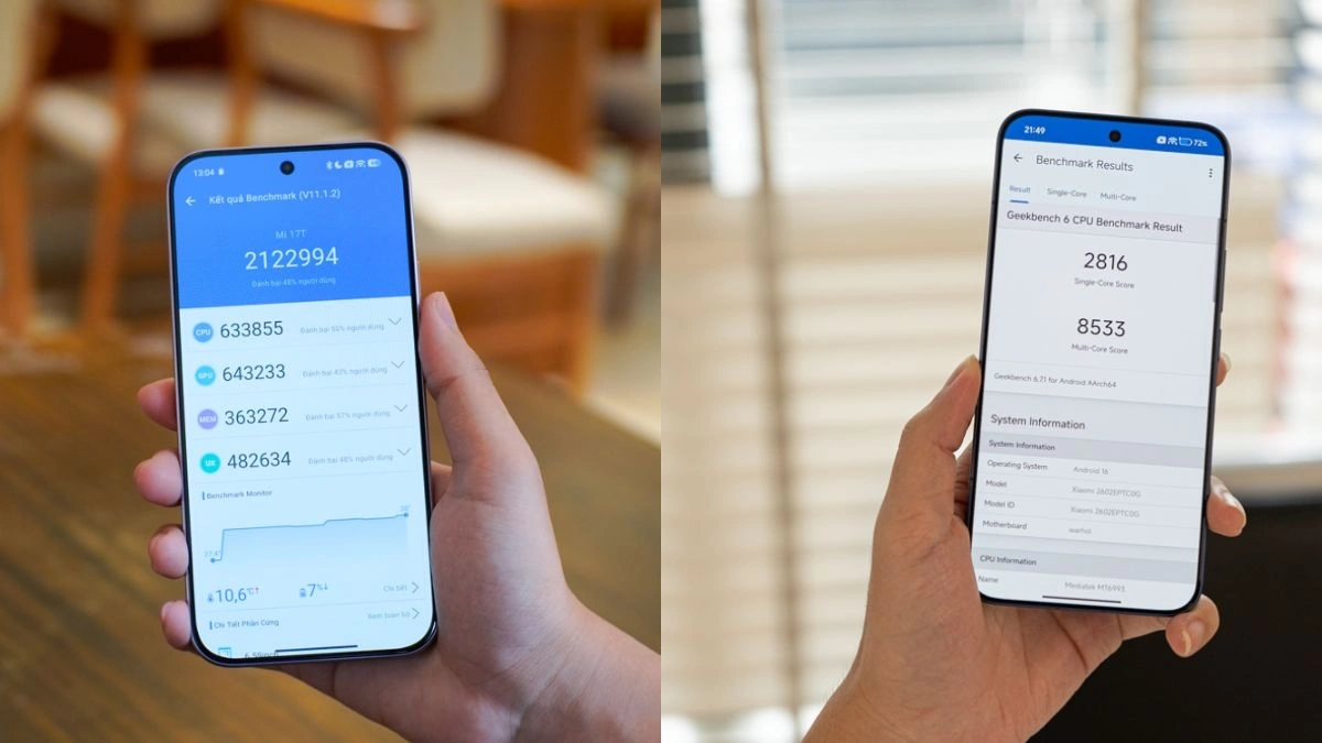 Xiaomi 17 Ultra vs 17T Pro: chọn flagship hay hiệu năng vừa túi tiền?