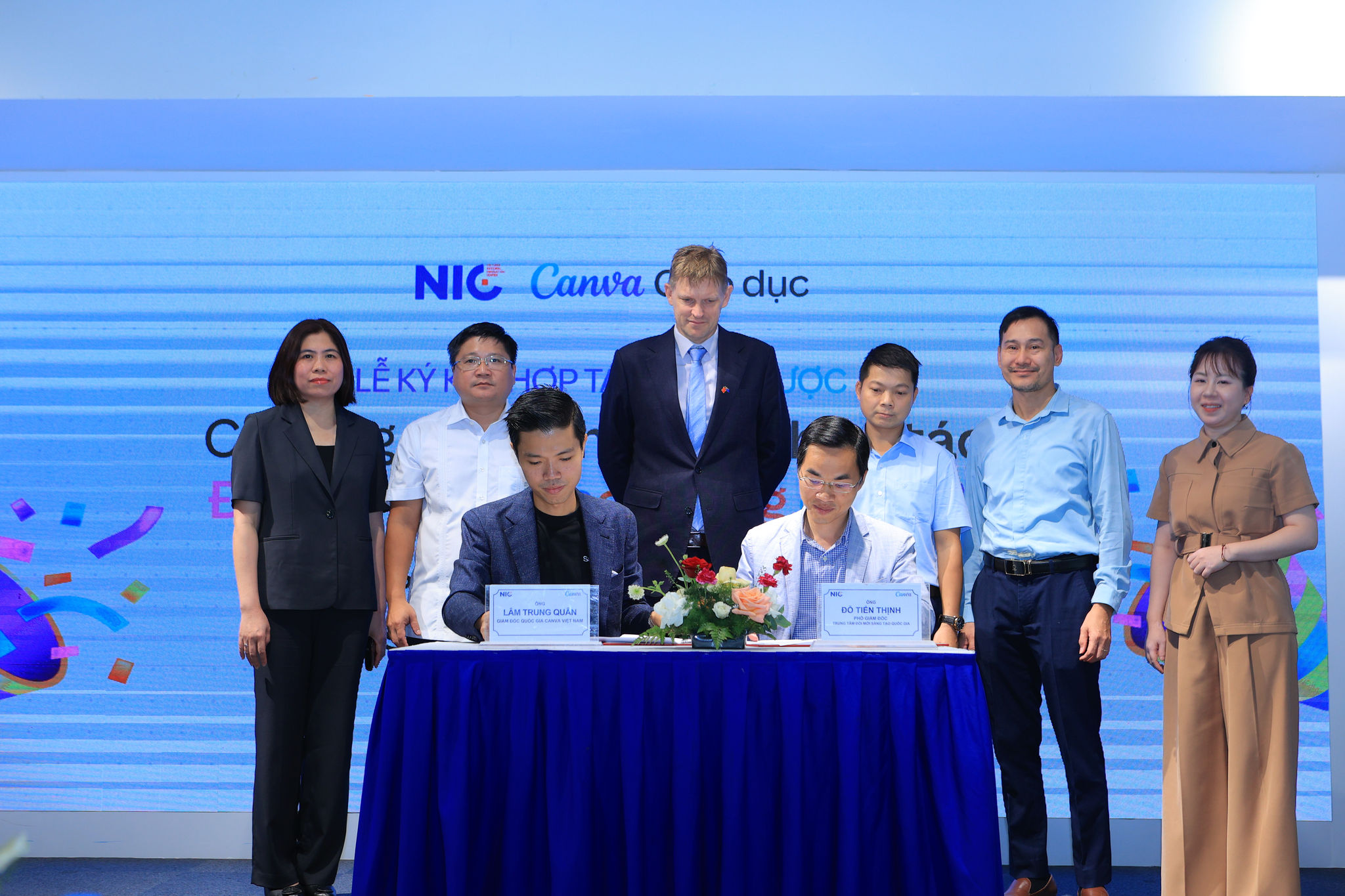 Canva và NIC bắt tay đưa AI thiết kế vào trường học