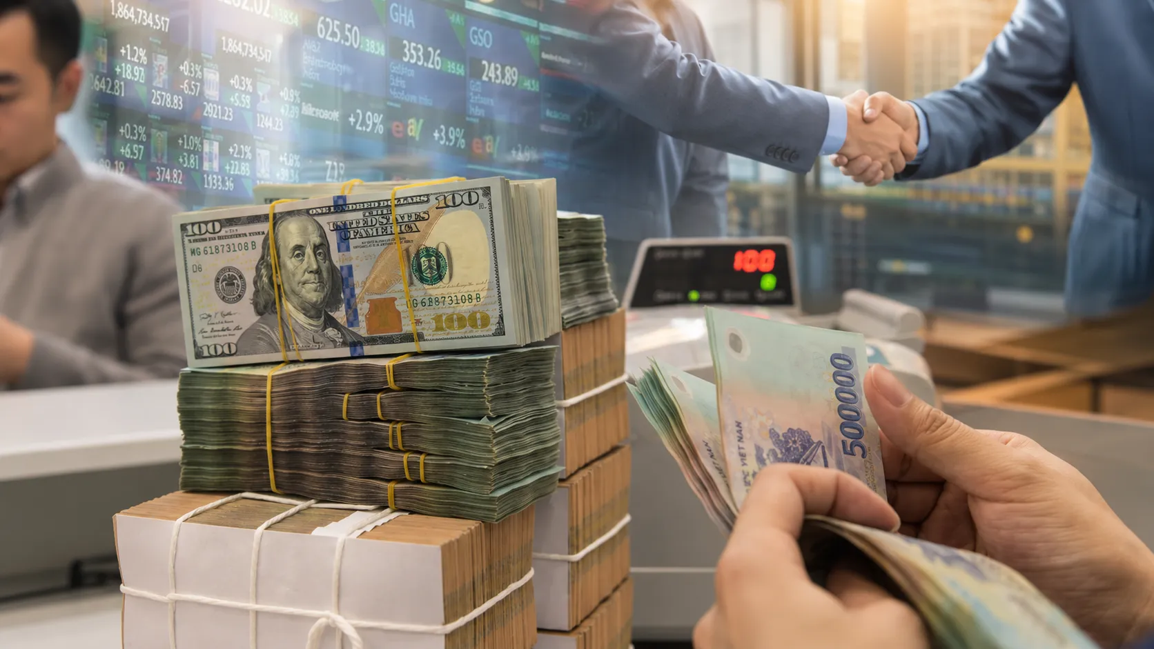 Gần 7 tỷ USD vốn ngoại đang tái định hình ngân hàng Việt
