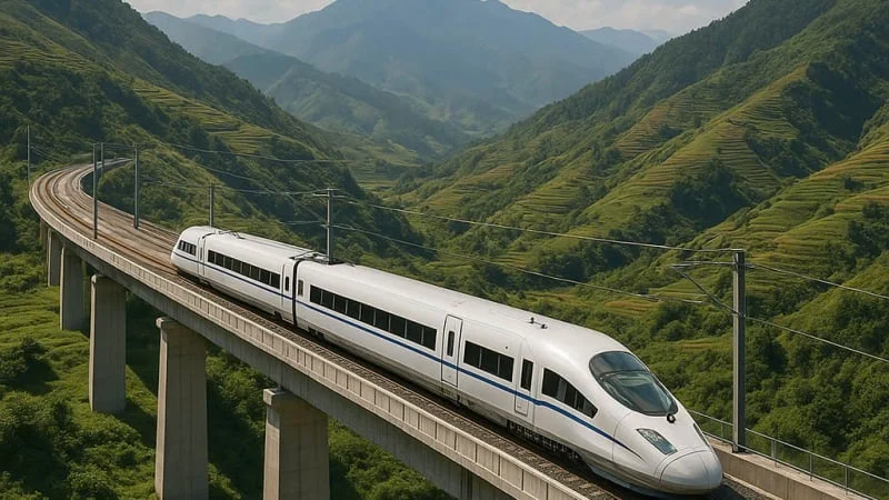 Tăng 86.100 tỷ đồng cho đường sắt Lào Cai – Hà Nội – Hải Phòng: Bước xoay chiến lược nối dài hành lang logistics