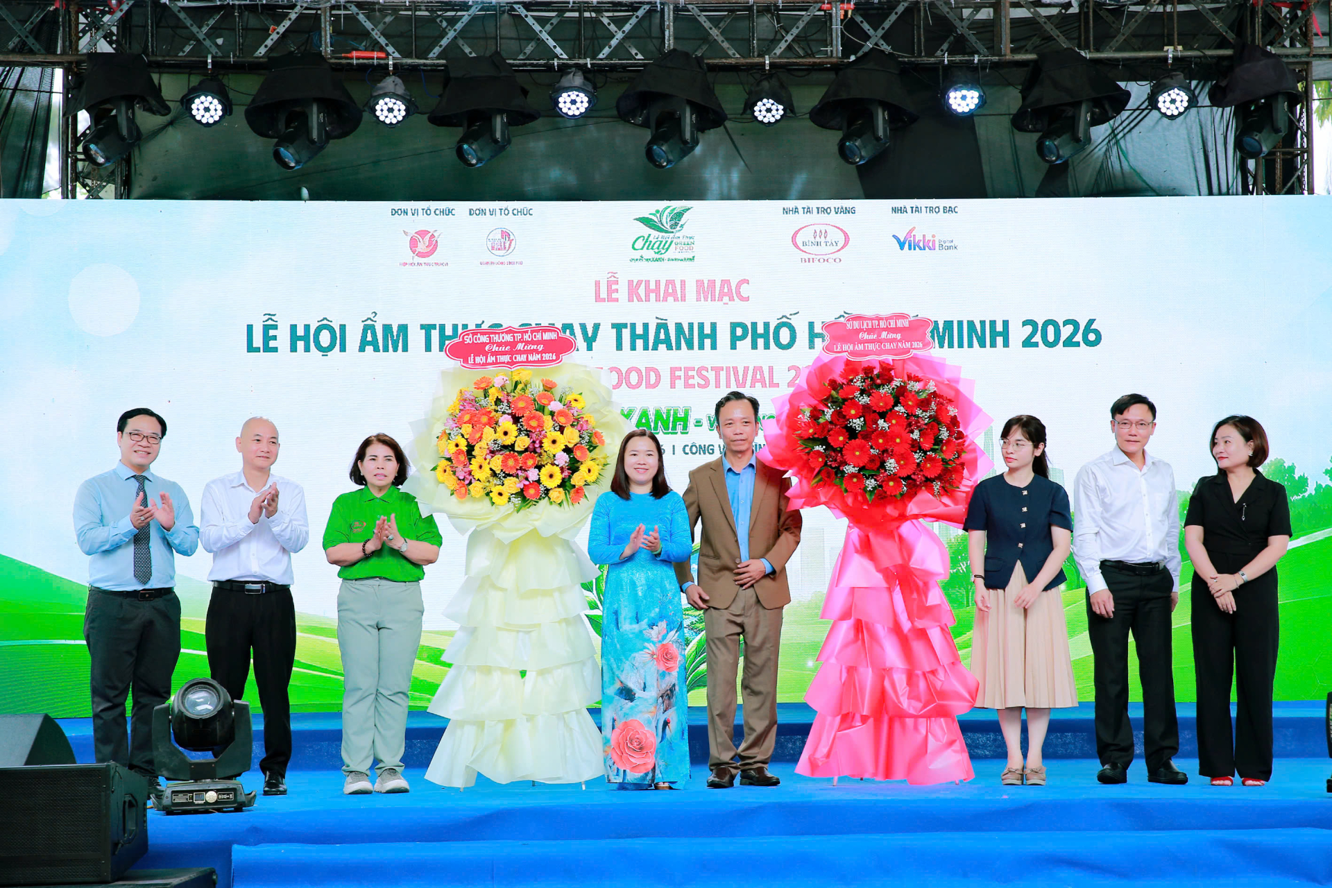 Lễ hội ẩm thực chay tại Bình Phú: Ăn xanh không còn xa lạ