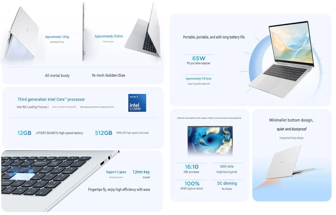 Lecoo Air 16 với Intel Wildcat Lake: MacBook Neo có thực sự còn một mình trên sân chơi mỏng nhẹ?