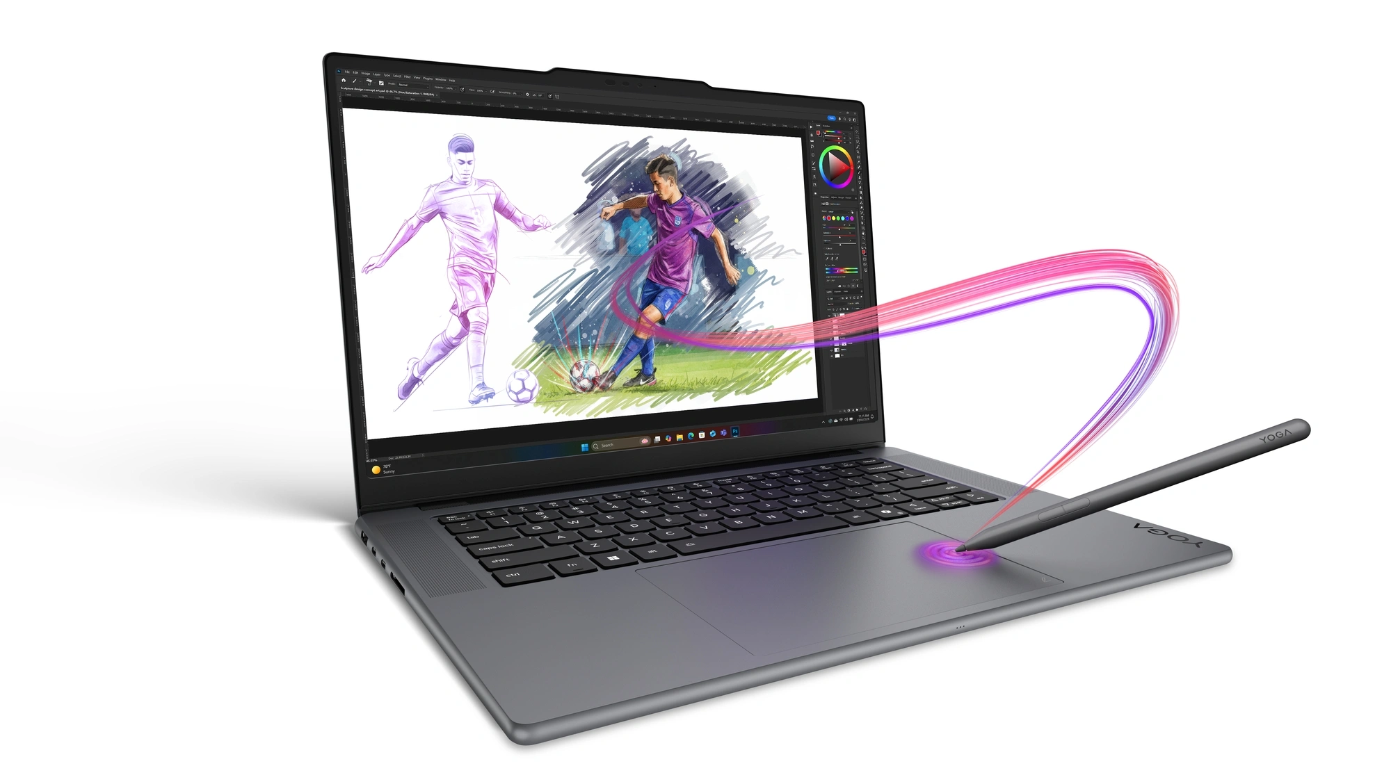 Lenovo Yoga Pro 7a: Copilot+ PC AI cho nhà sáng tạo