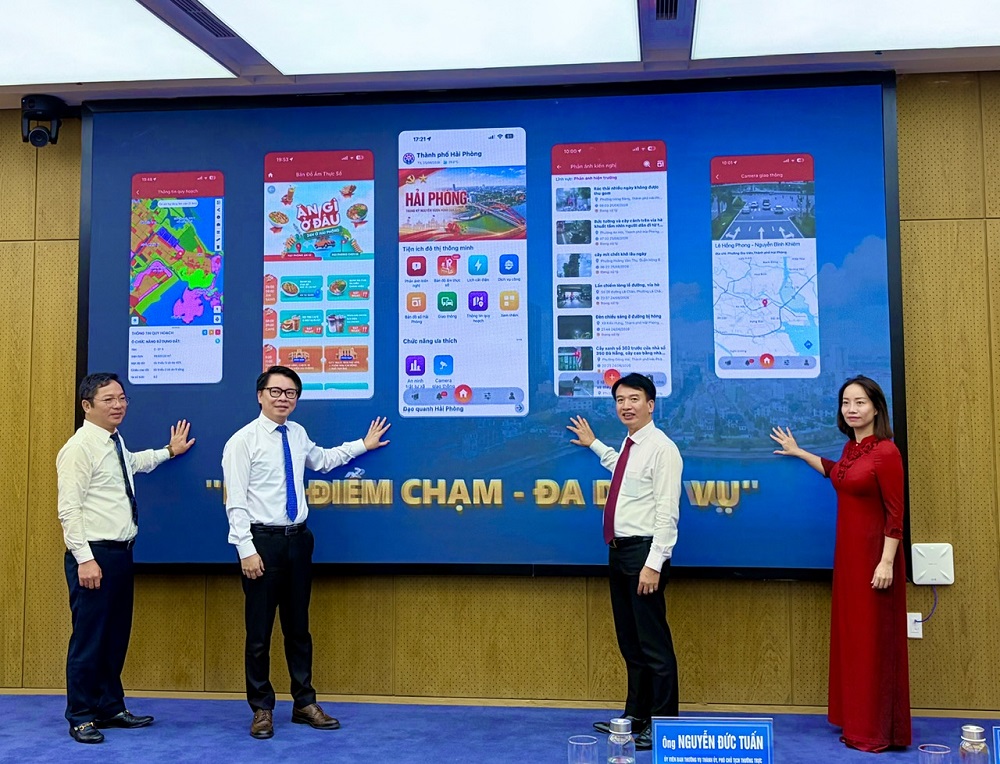 Smart Hải Phòng phiên bản mới: Một ứng dụng, mọi dịch vụ công