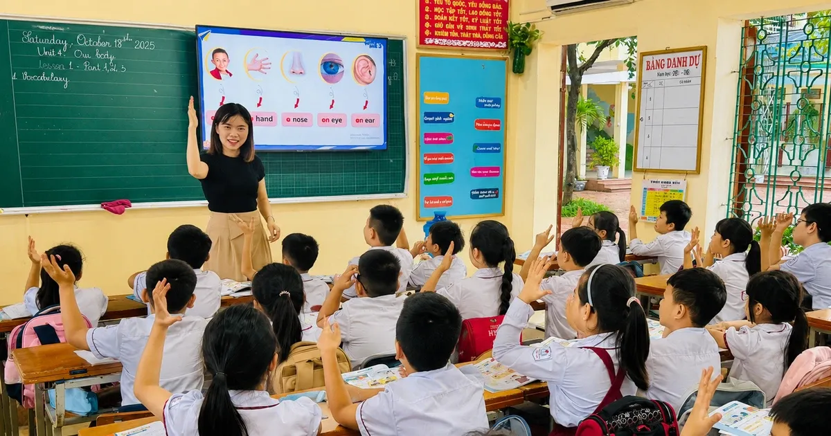 Tiếng Anh bắt buộc từ lớp 1: Thách thức và chuẩn bị