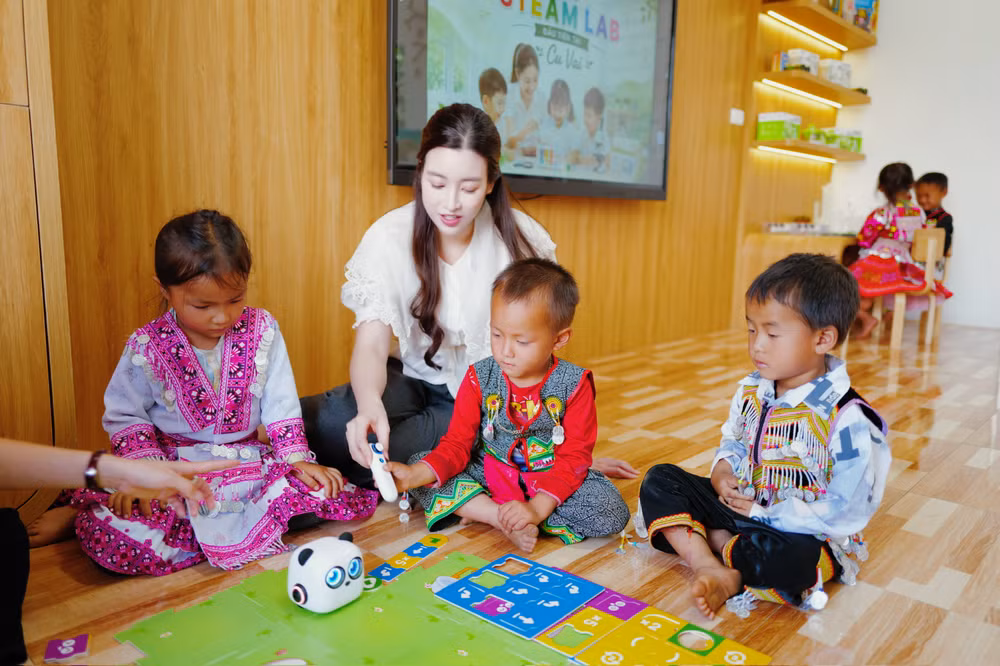 Phòng học STEAM Lab trên mây và cú hích mới cho giáo dục vùng cao