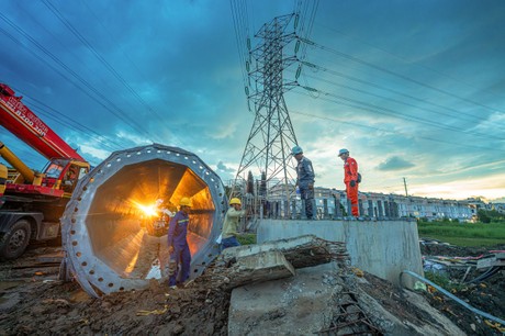 Phú Long rút ngắn 35% tiến độ tuyến điện ngầm 220kV Nhà Bè - Tao Đàn