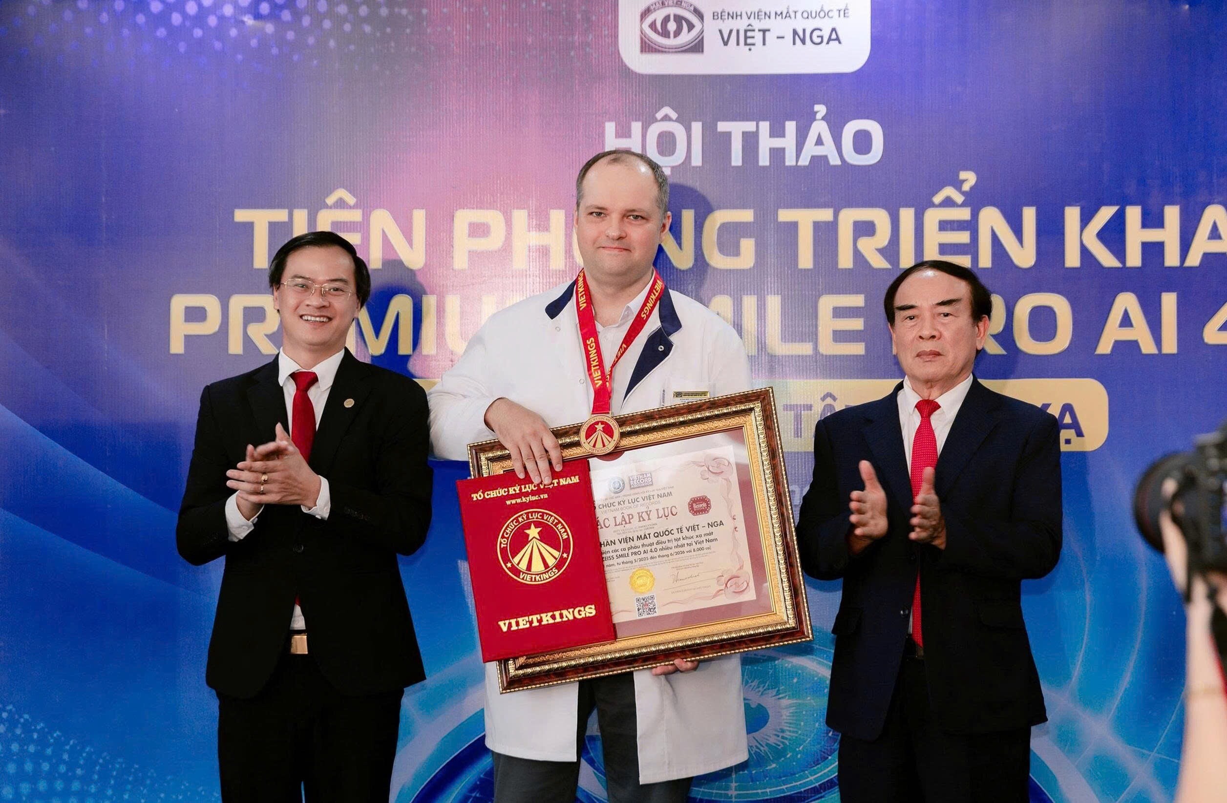 Bệnh viện Mắt Việt – Nga và cuộc cách mạng SMILE Pro AI 4.0