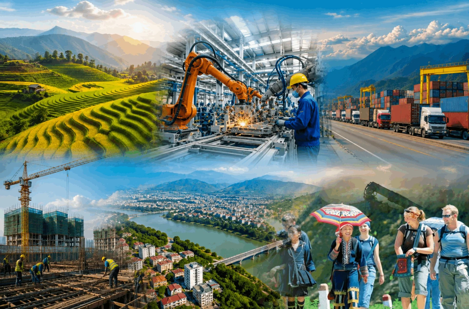 Lào Cai điều chỉnh kịch bản tăng trưởng: tăng tốc từ đầu tư công và hạ tầng