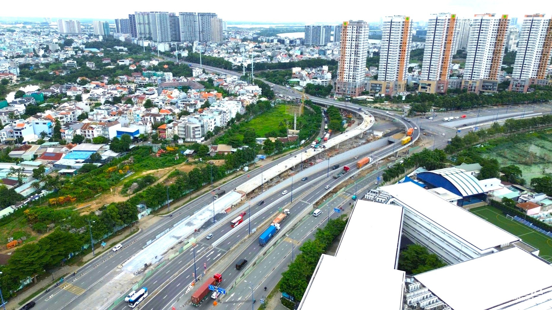 Nút giao An Phú và bài toán mặt bằng của các dự án giao thông TPHCM