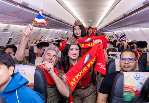 Du khách Việt chi 12 triệu sang Thái cổ vũ chung kết ASEAN Cup