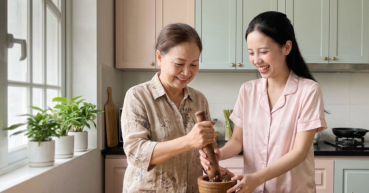 Bí quyết làm đẹp của bà ngoại: từ căn bếp đến làn da Gen Z