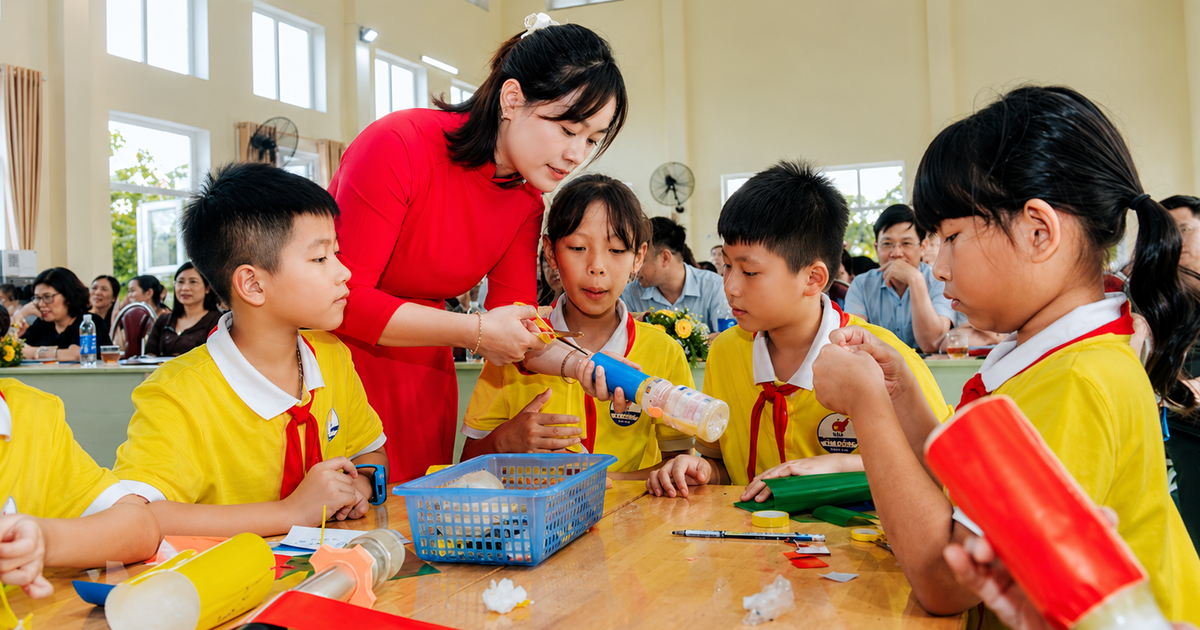 Giáo dục STEM trong trường học: Không áp lực, nhưng không hề “nhàn”