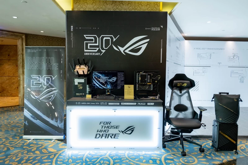 ASUS ROG Edition 20: Bộ phụ kiện gaming kỷ niệm cho game thủ esports