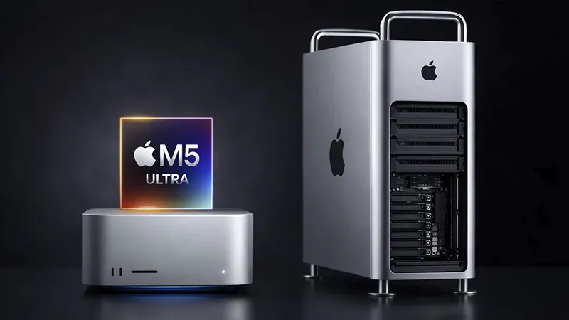 Apple M5 Ultra: cú nhảy vọt cho máy tính chuyên nghiệp và xử lý AI on-device