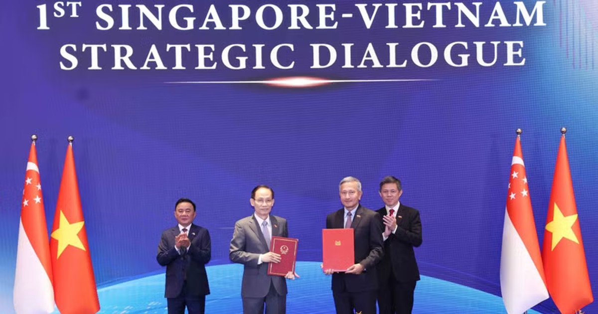 Việt Nam – Singapore mở trục kết nối công nghệ cho Đông Nam Á