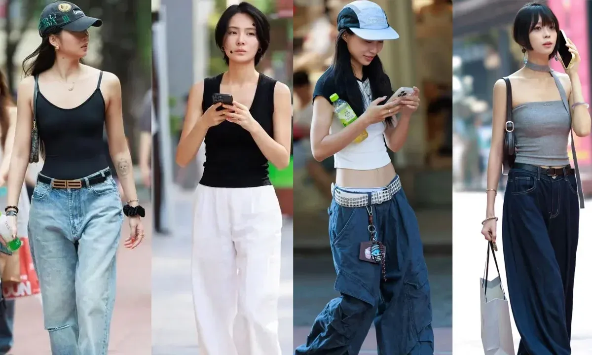 Quần taffeta: Làn gió mới rực rỡ cho mùa Thu