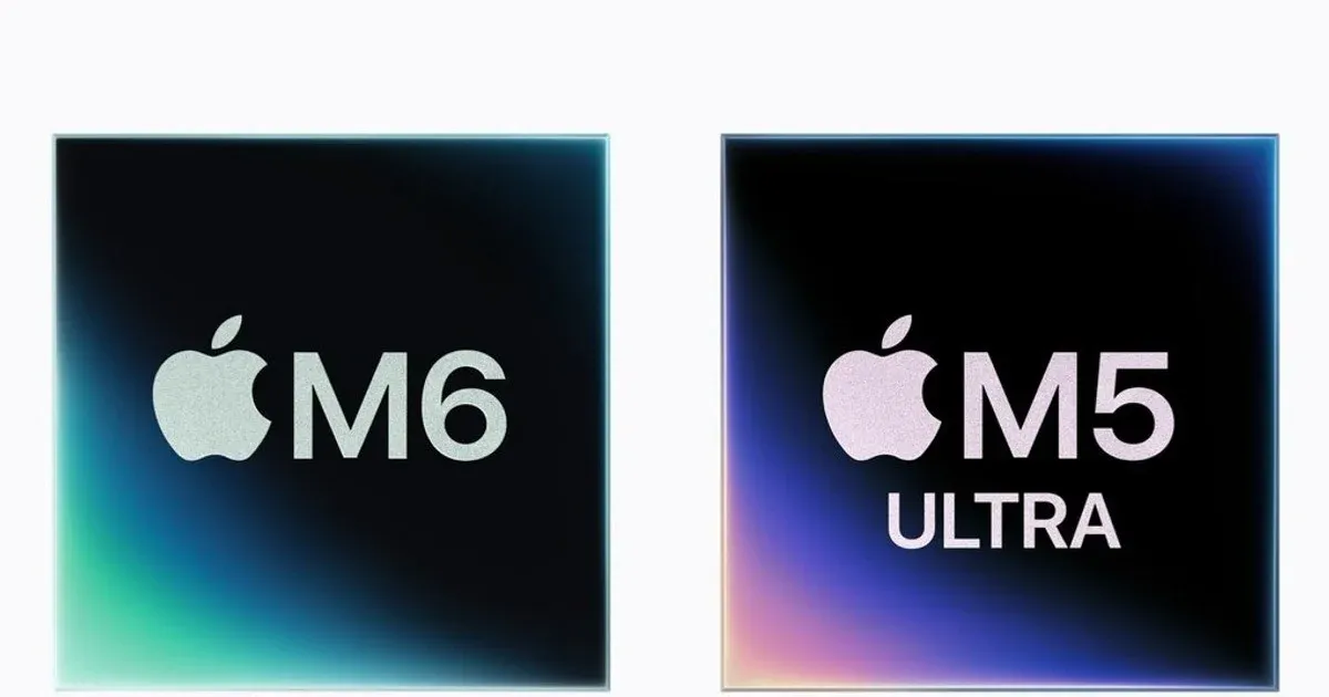Chip M6 2nm và M5 Ultra: Ba tầng lõi CPU, cú nhảy AI cho Mac Studio và Mac mini