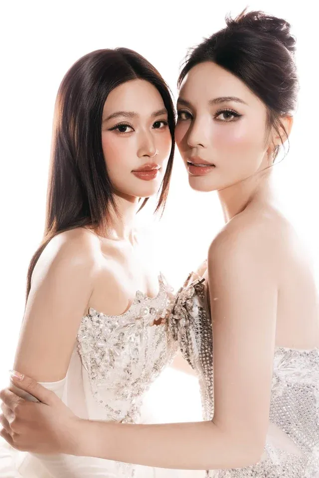 Kỳ Duyên và Thiên Ân làm nóng sàn diễn váy cưới